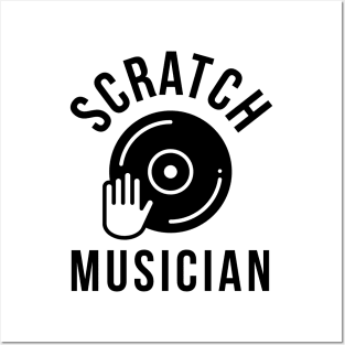 Scratch Musician Posters and Art